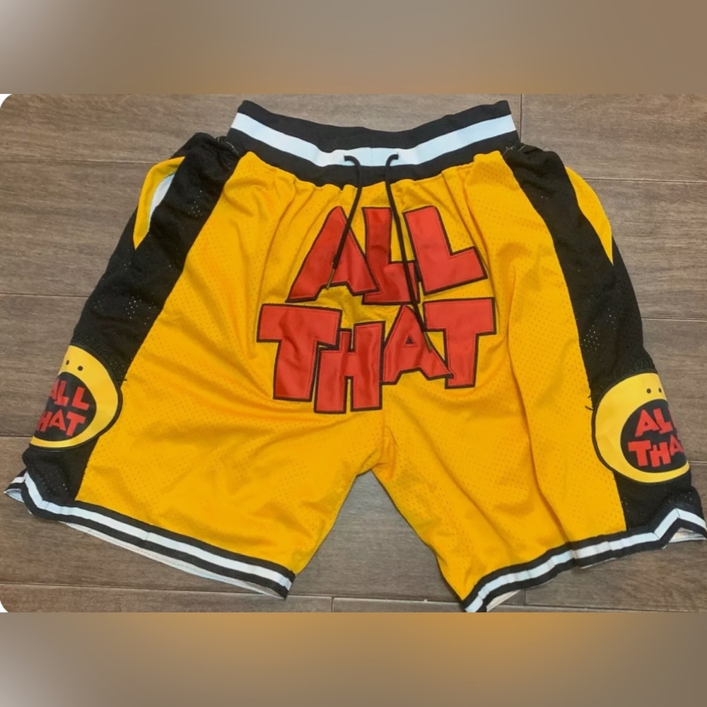 Nickelodeon All That Basketball Mens Shorts- size Medium